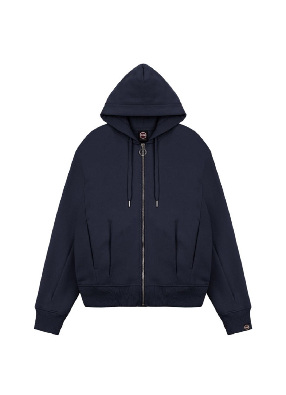 Comfortable Blue Hoodie With Adjustable Drawstring