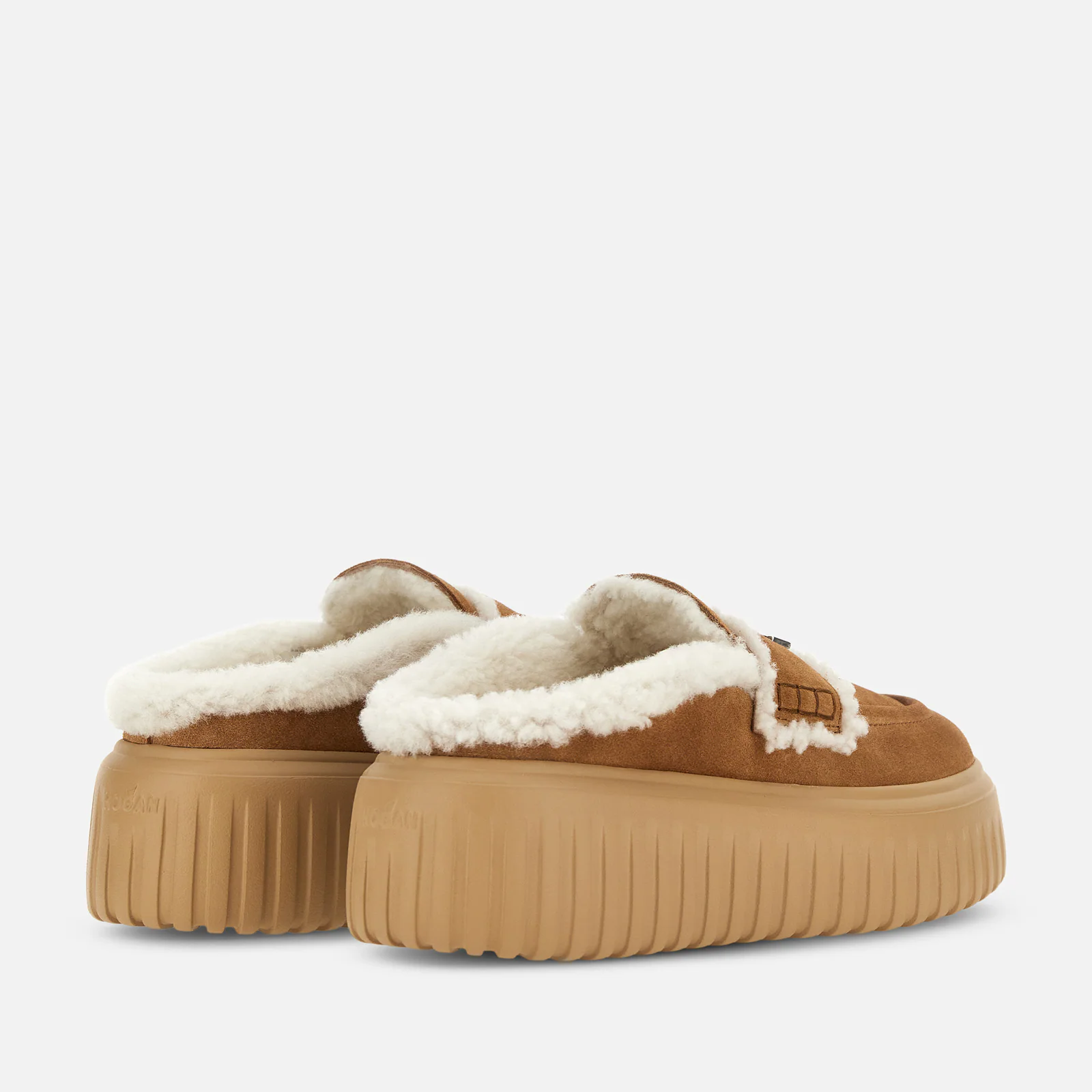 H-Stripes Sabot Fur With Shearling Lining