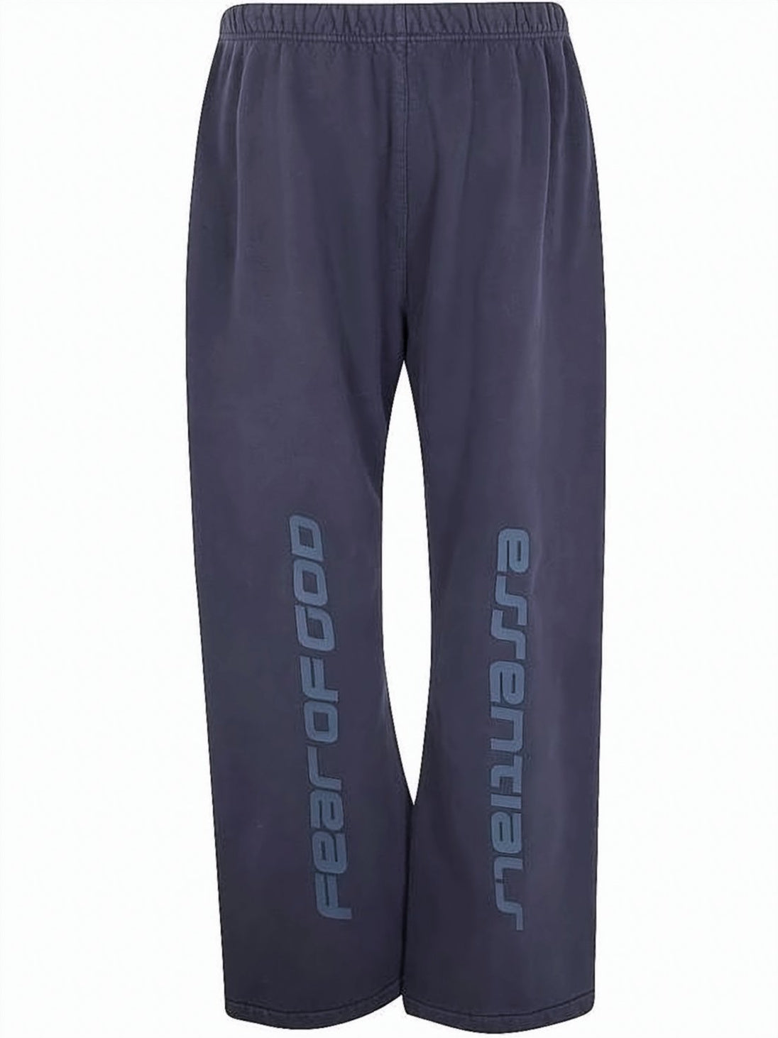 Relaxed-Fit Blue Cotton Jogger Pants