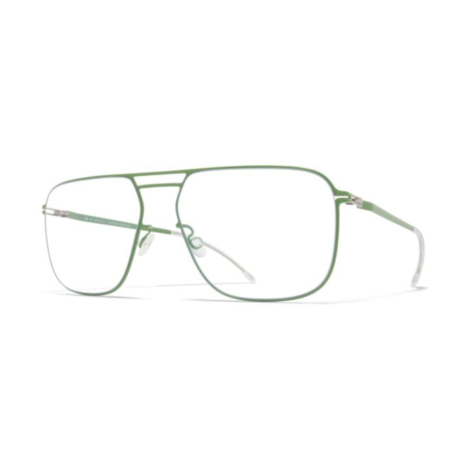 Mondo Green Metal Frame Eyeglasses