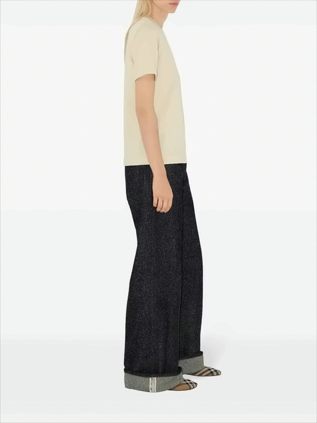 Boxy Fit Crew Neck T-Shirt