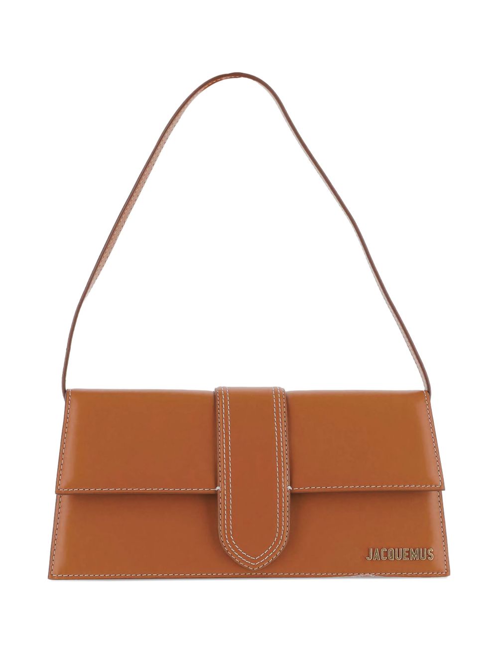 Structured Silk and Nylon Shoulder Bag