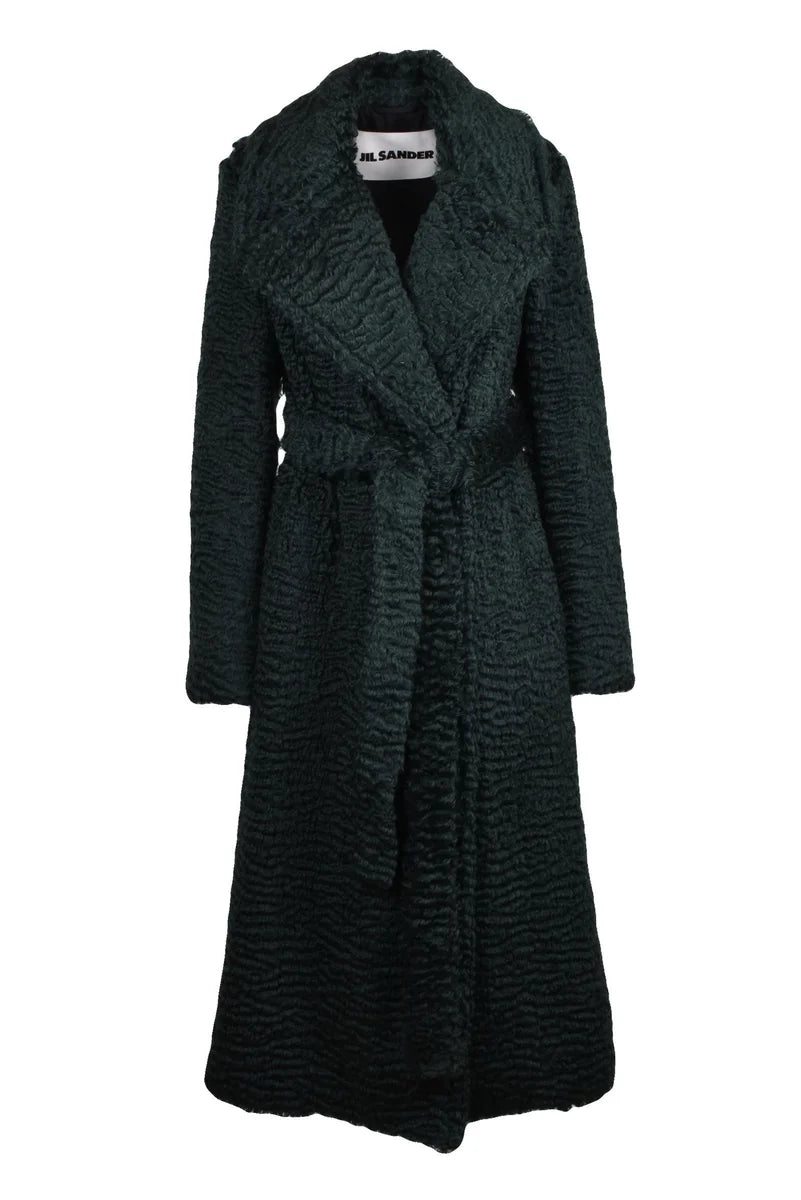 Mohair Coat - Blue