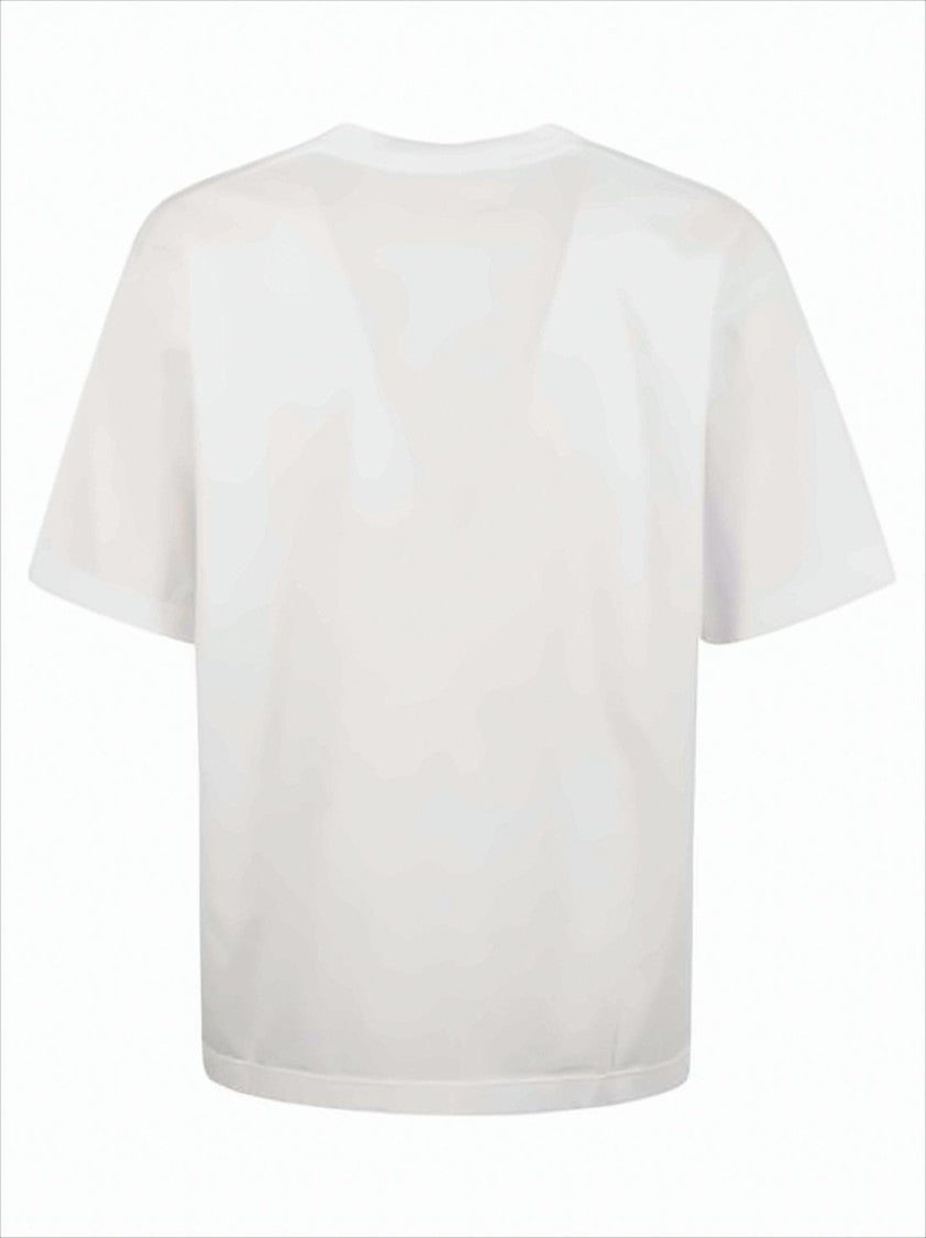 Relaxed-Fit Short-Sleeved T-Shirt with Subtle Graphic Print