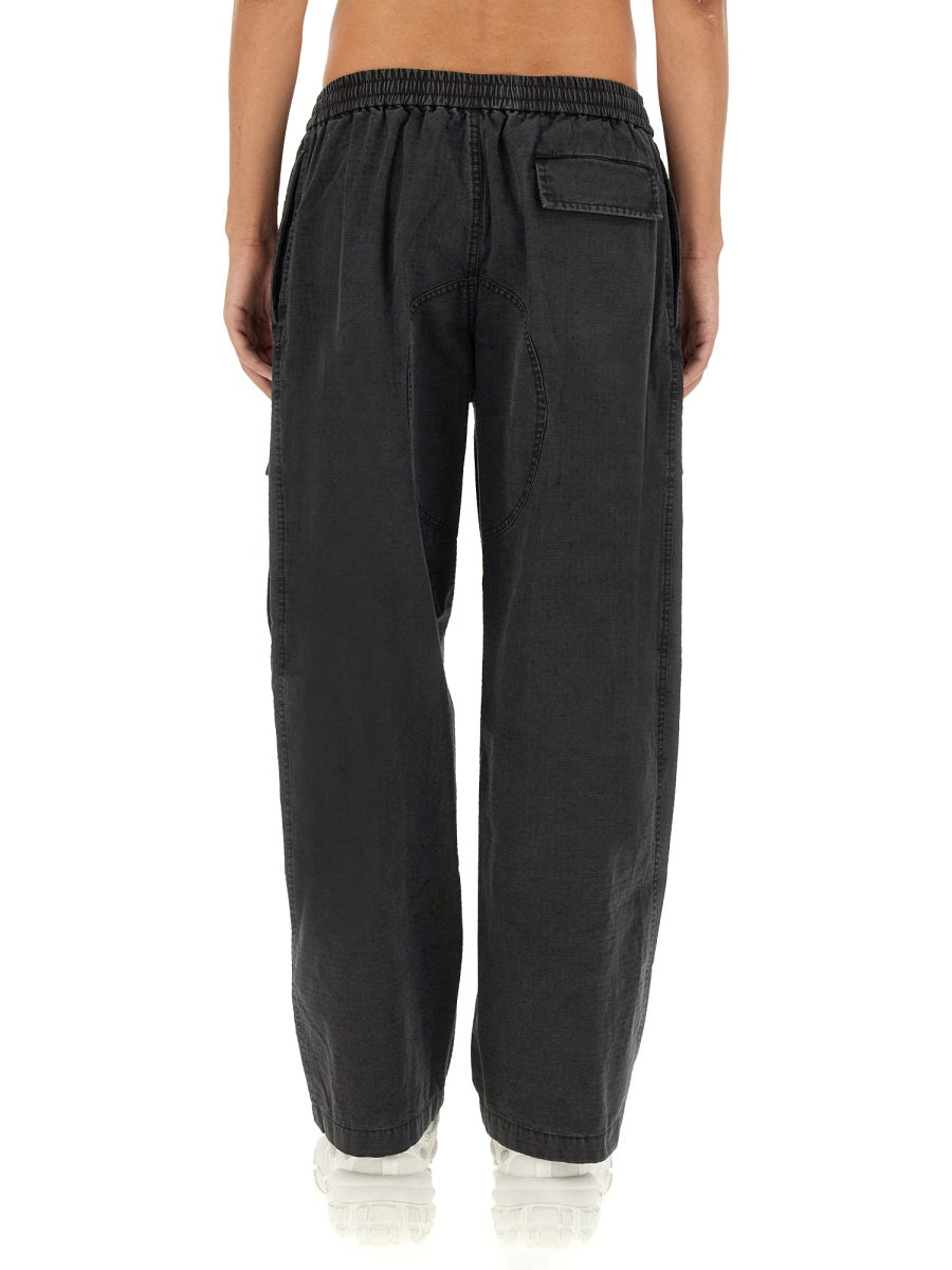 Relaxed Fit Cargo Pants With Flap Pockets