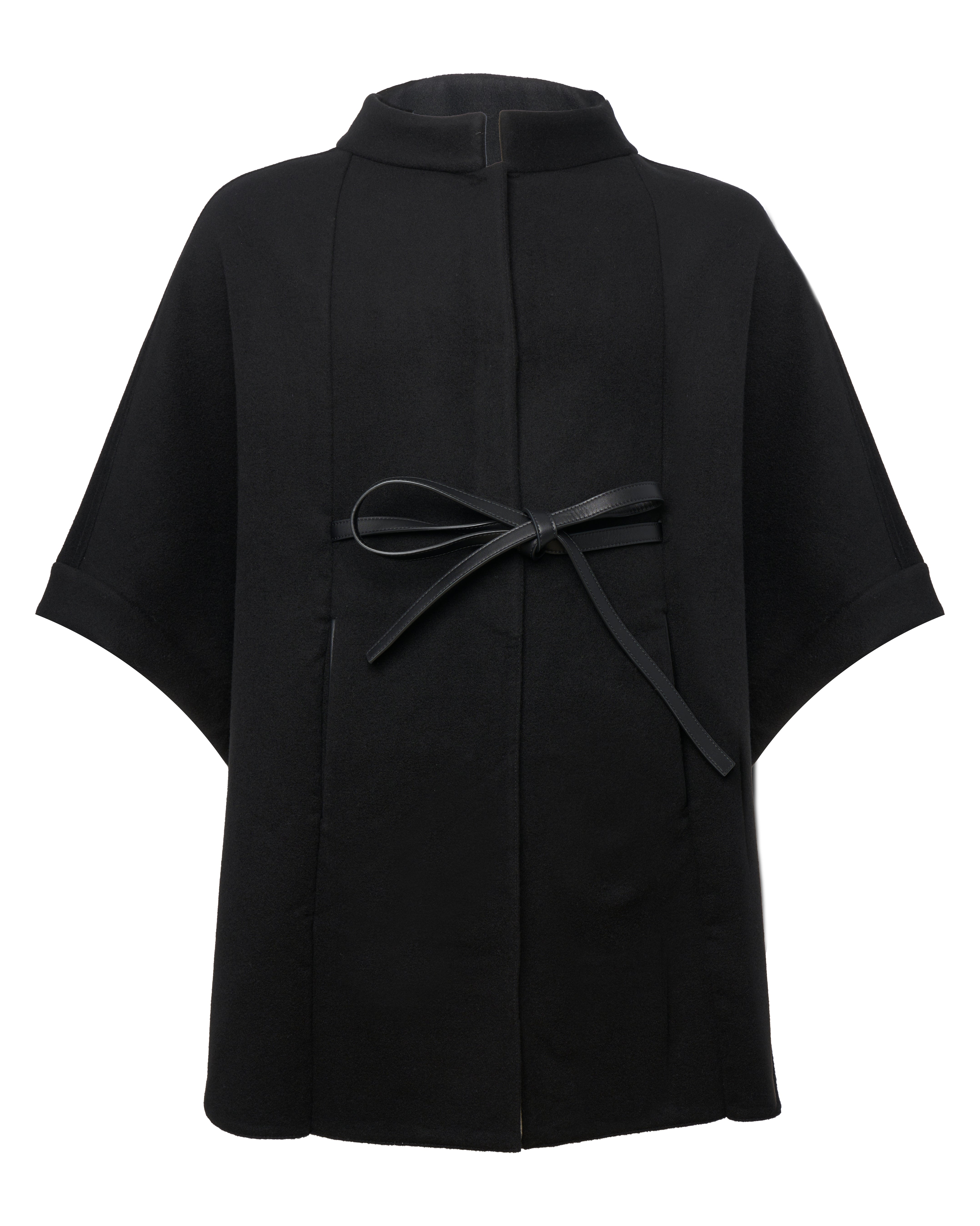 Cape-Style Jacket in Cashmere