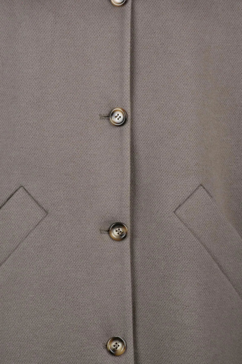 Raglan Coat - Grey