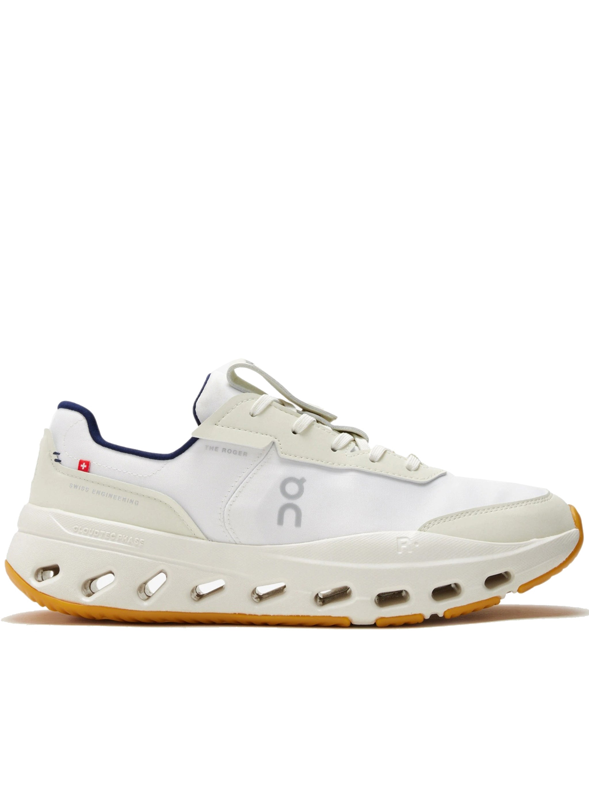 White The Roger Wildcard Leather Running Sneakers