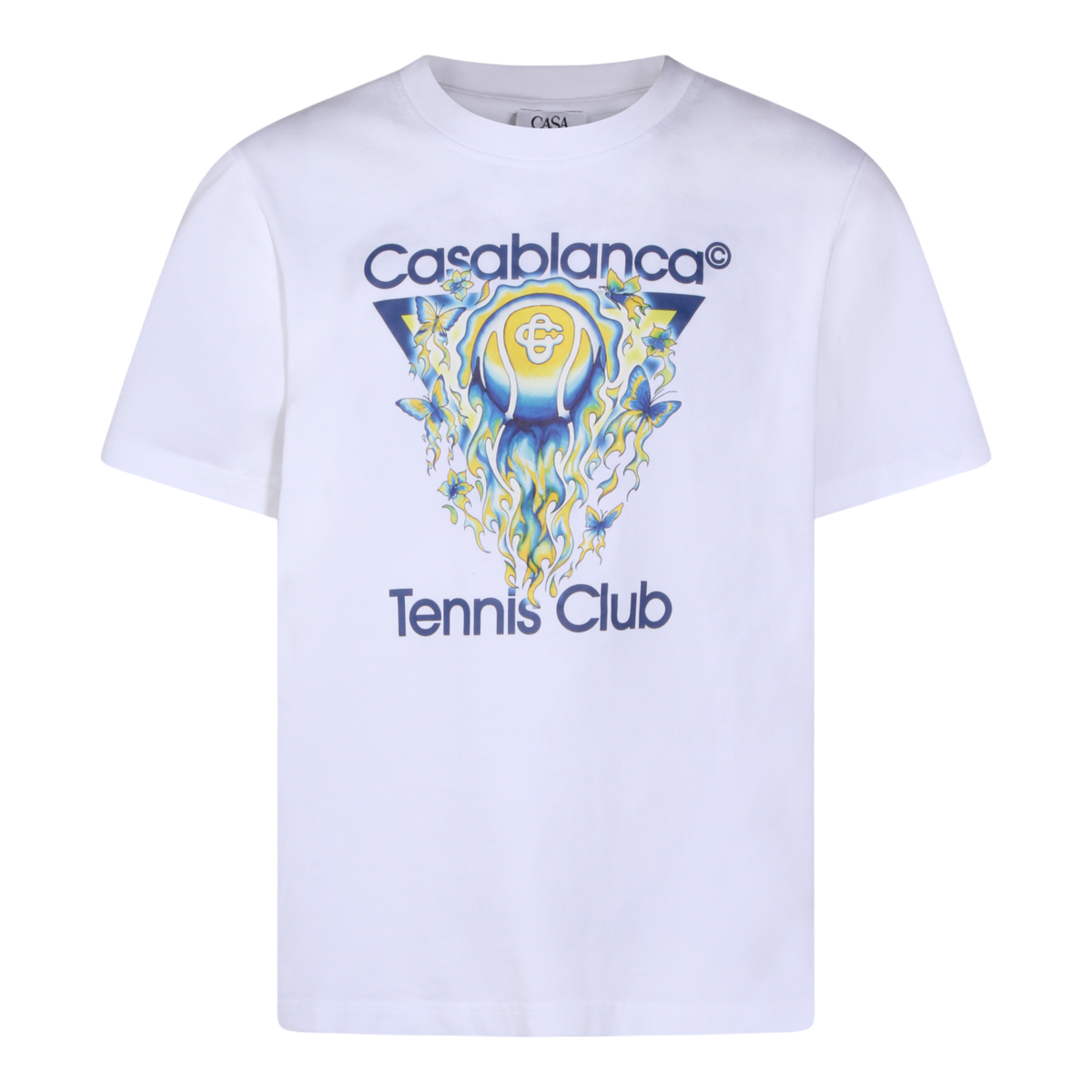 Short-Sleeve T-Shirt with Tennis Club Graphic
