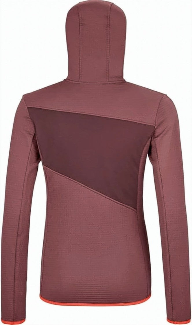 Fitted Long-Sleeve Top with Hood