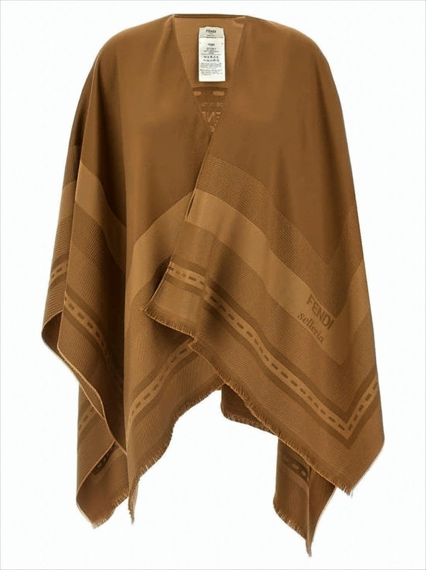 Luxurious Wool And Cashmere Cape