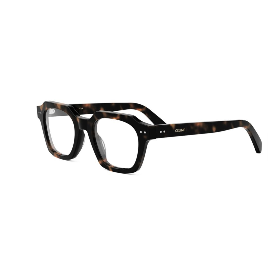 Cl50128i Square Tortoiseshell Frame Eyeglasses