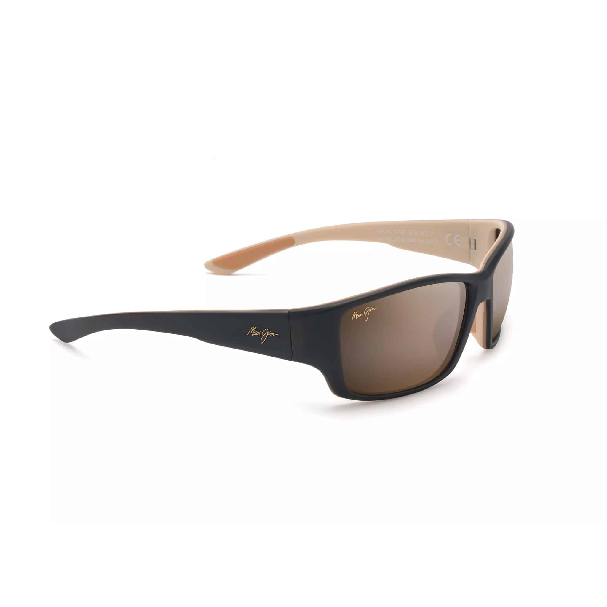 Local Kine Rectangular Frame Sunglasses with Matte Black Finish