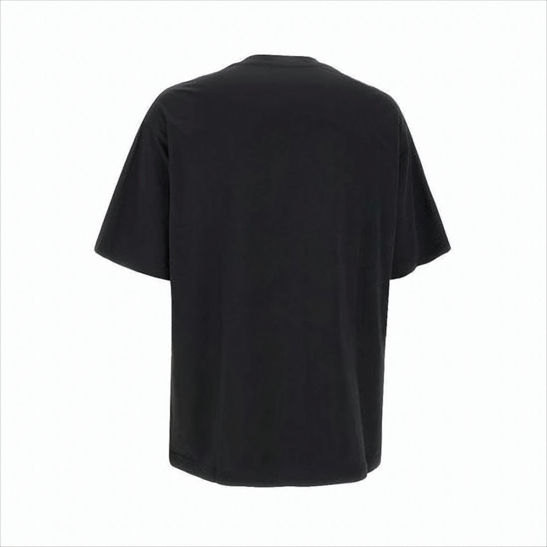 Relaxed-Fit Black Graphic Print T-Shirt