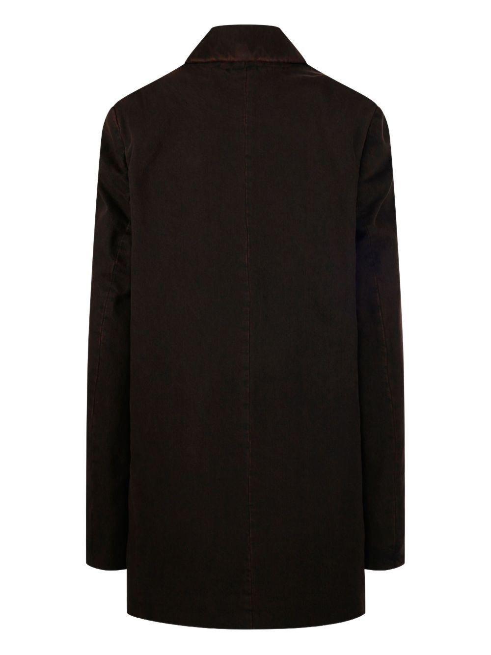 Double-Breasted Jacket with Contrasting Textures