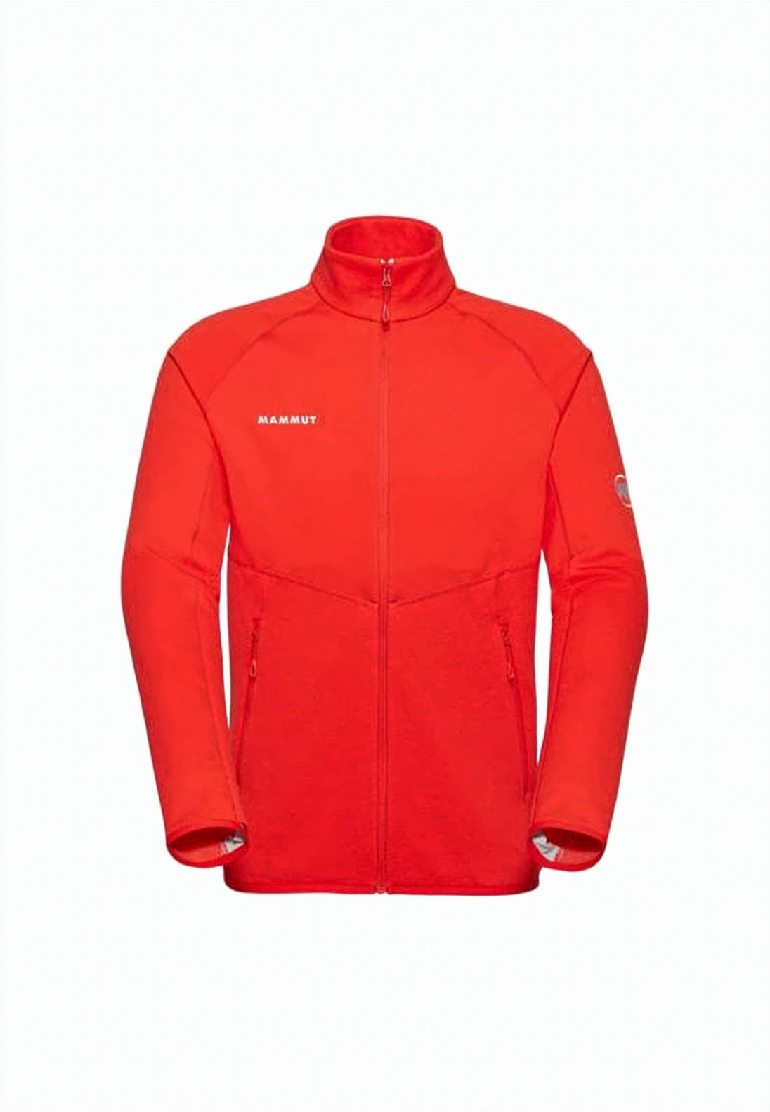 Sporty Full-Zip Jacket with High Collar