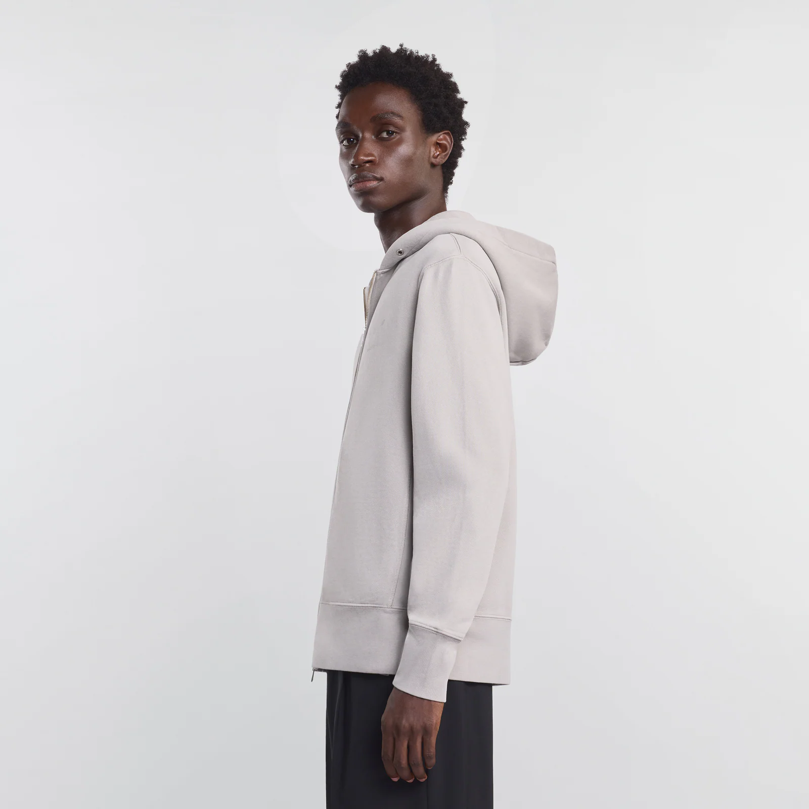 Refined Zip Hoodie Crafted