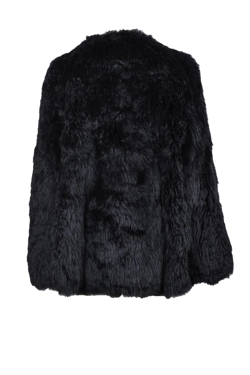 Goat Cashmere Fur - Black