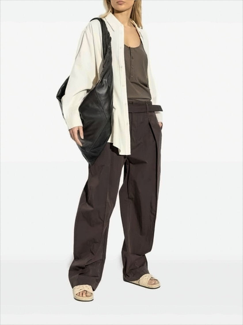 Scoop Neck Sleeveless Top with Front Button Placket