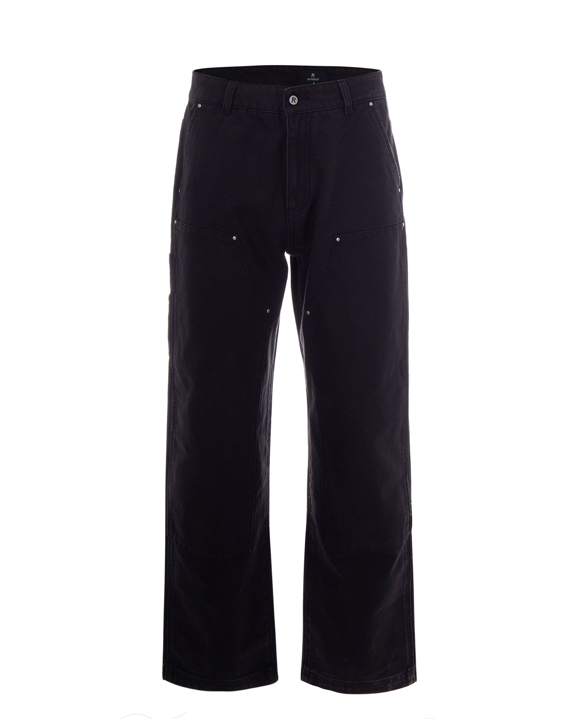 Washed Black Heaton Pants