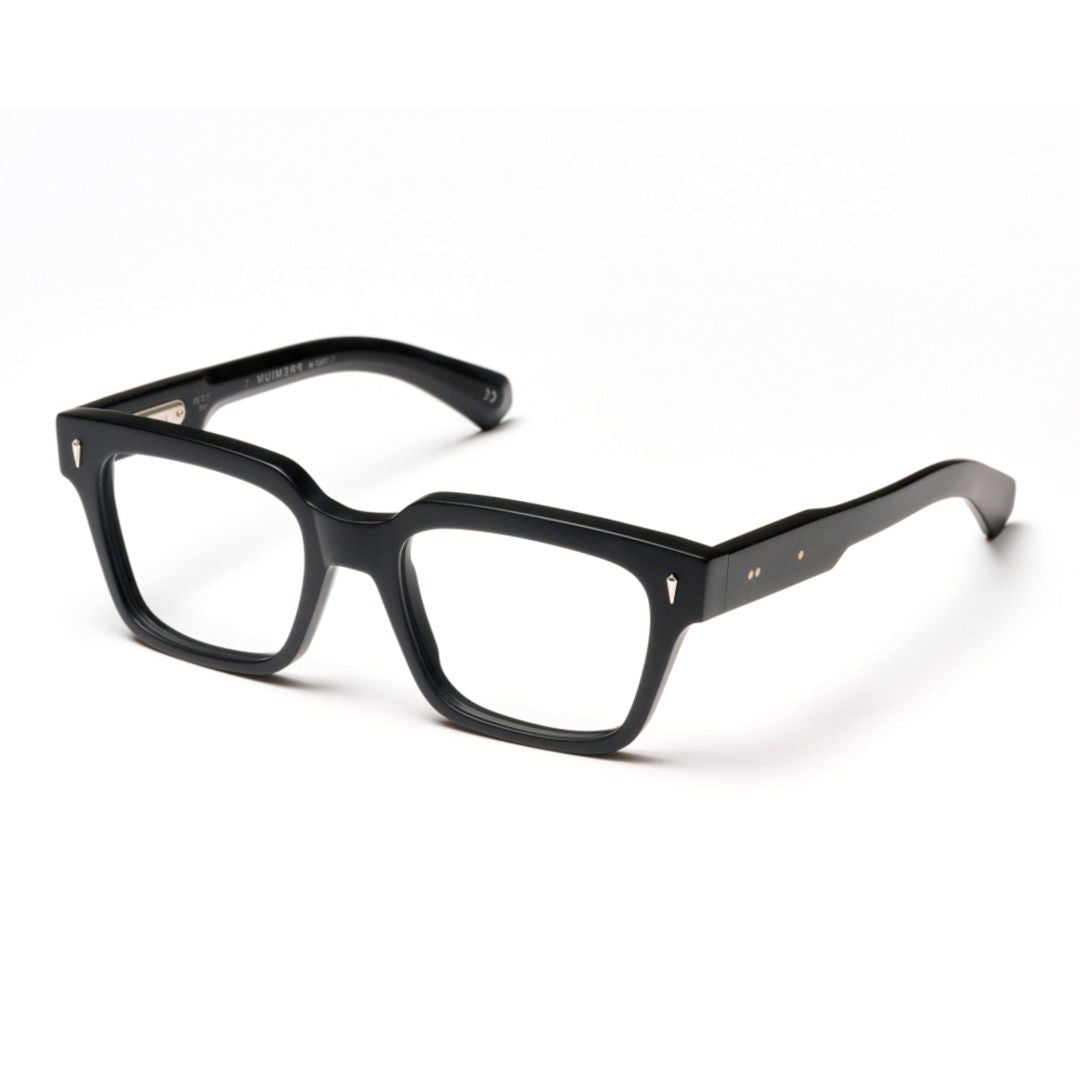 Premium 1 Rectangular Frame Sunglasses with Matte Black Finish
