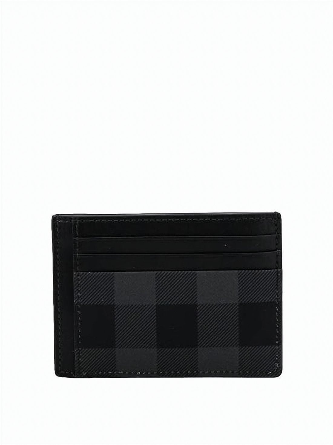Checkered Card Wallet