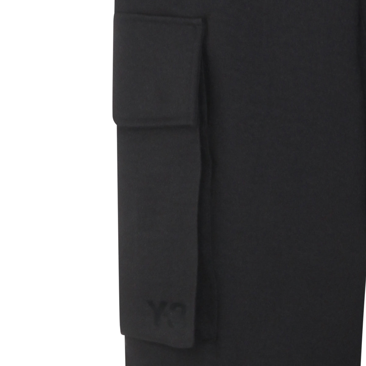 Cargo-Style Black Tech Trousers