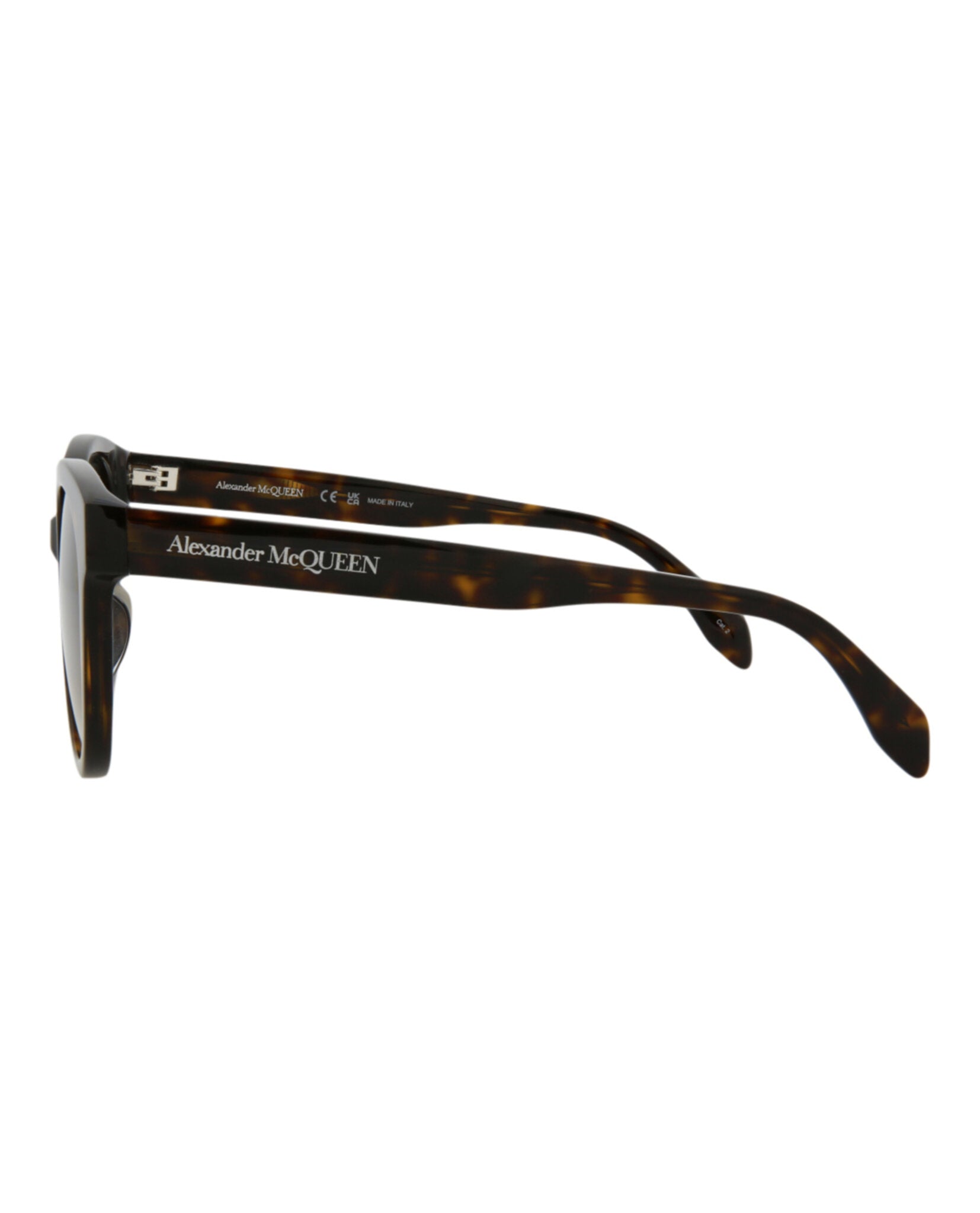 Round-Frame Acetate Sunglasses