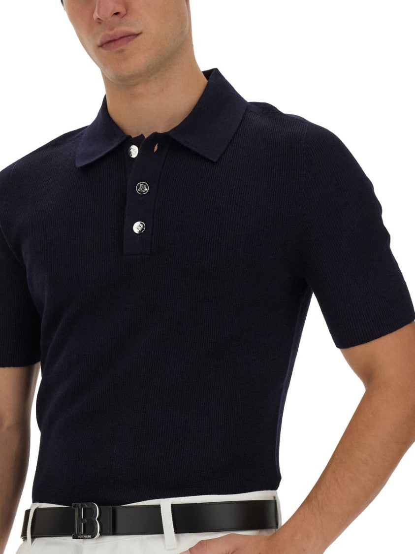 Regular Fit Black Polo
