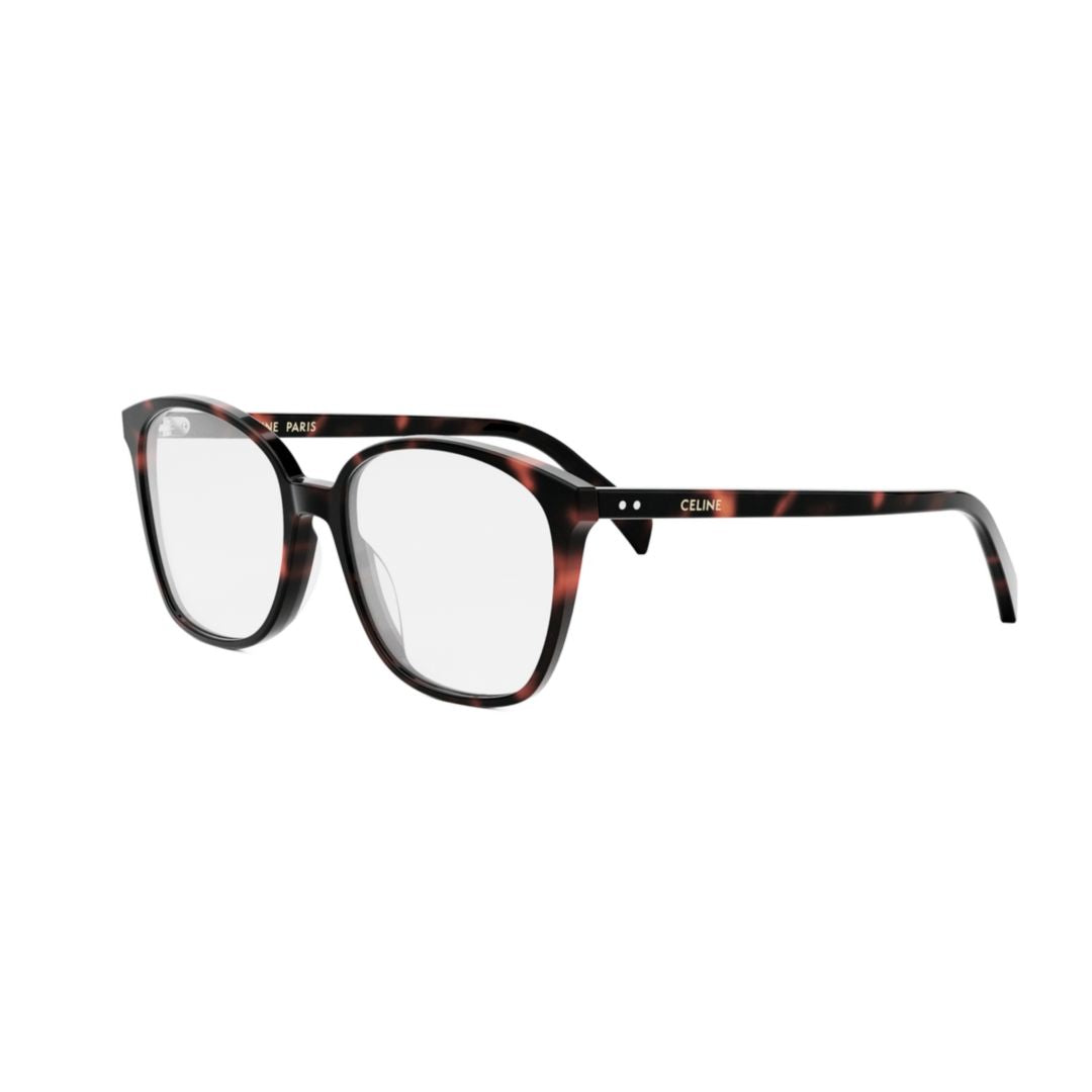 Cl50115i Square Tortoiseshell Pattern Eyeglasses