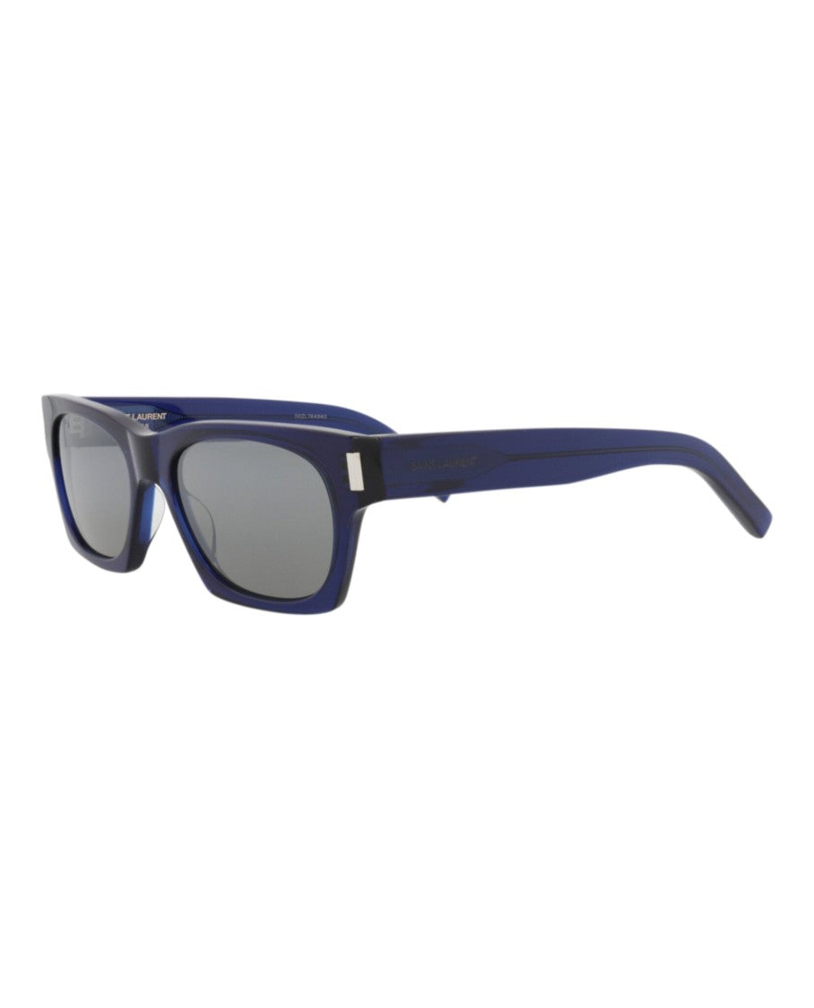 Square-Frame Recycled Acetate Sunglasses