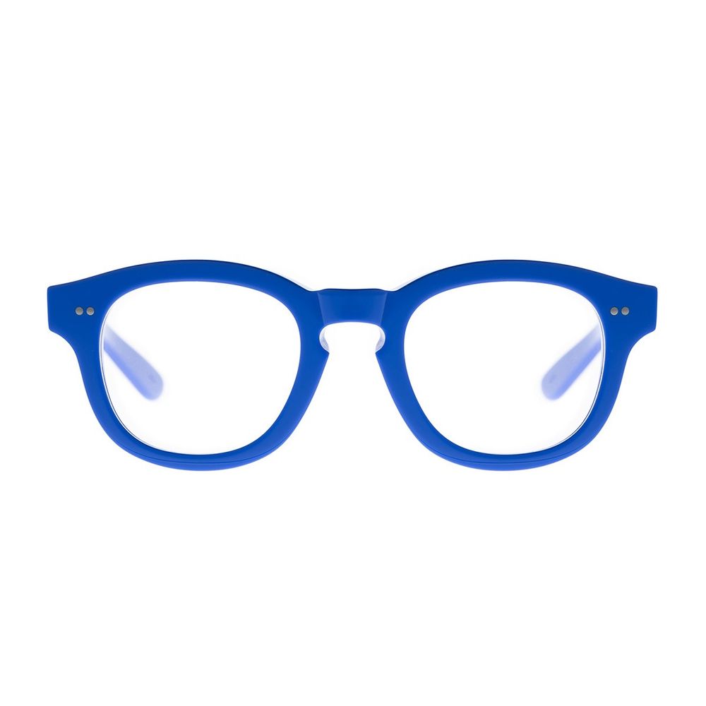 T070 Phantos-Shaped Blue Acetate Sunglasses