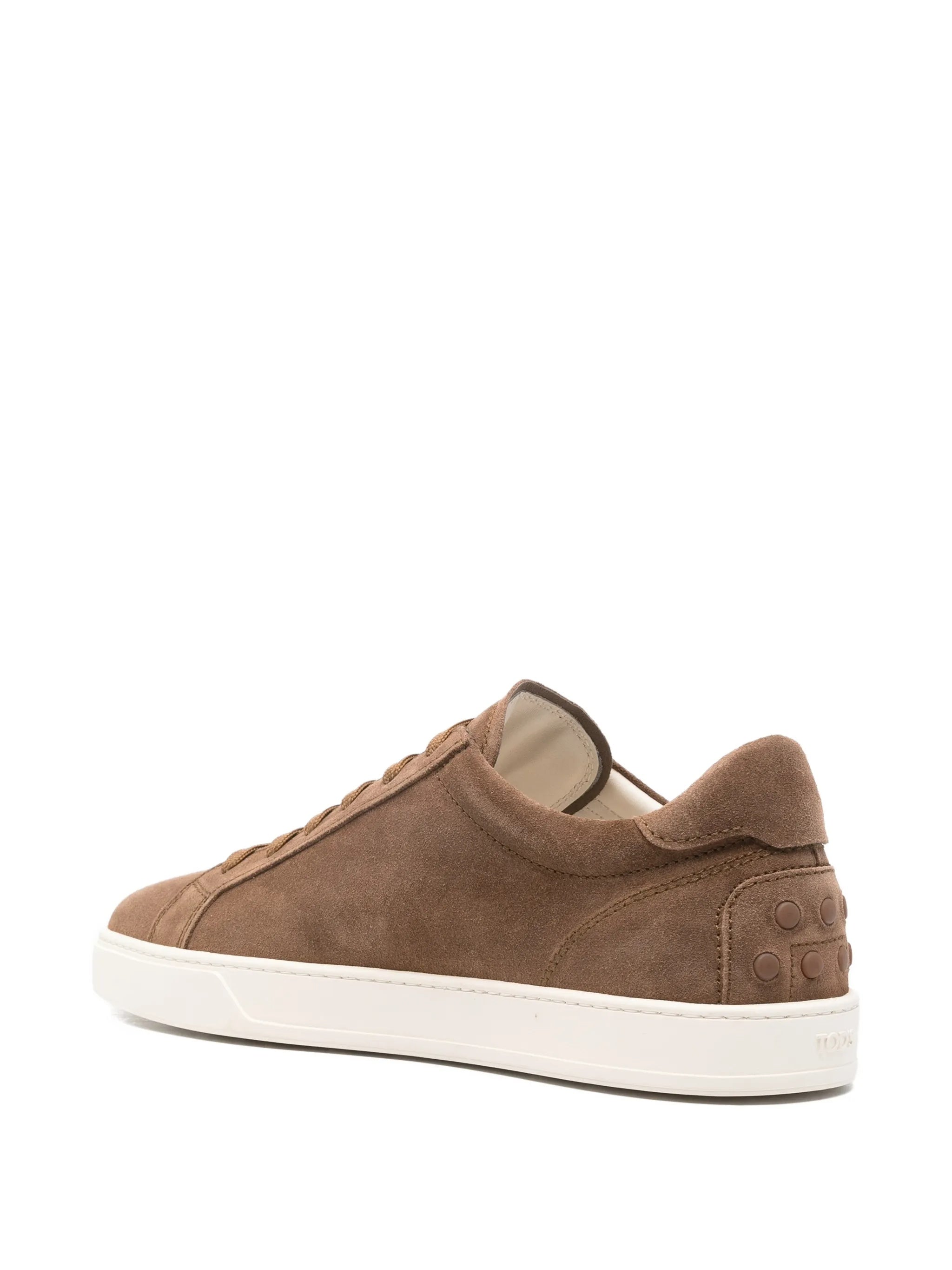 Brown Sneakers Suede Low-Top Sneakers