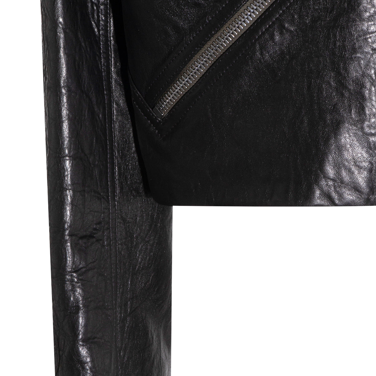 Heizer Black Leather Jacket
