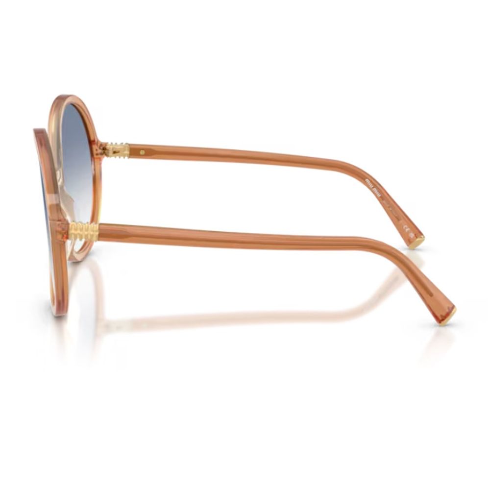 0Mu B02S Miu Regard Oversized Round Sunglasses