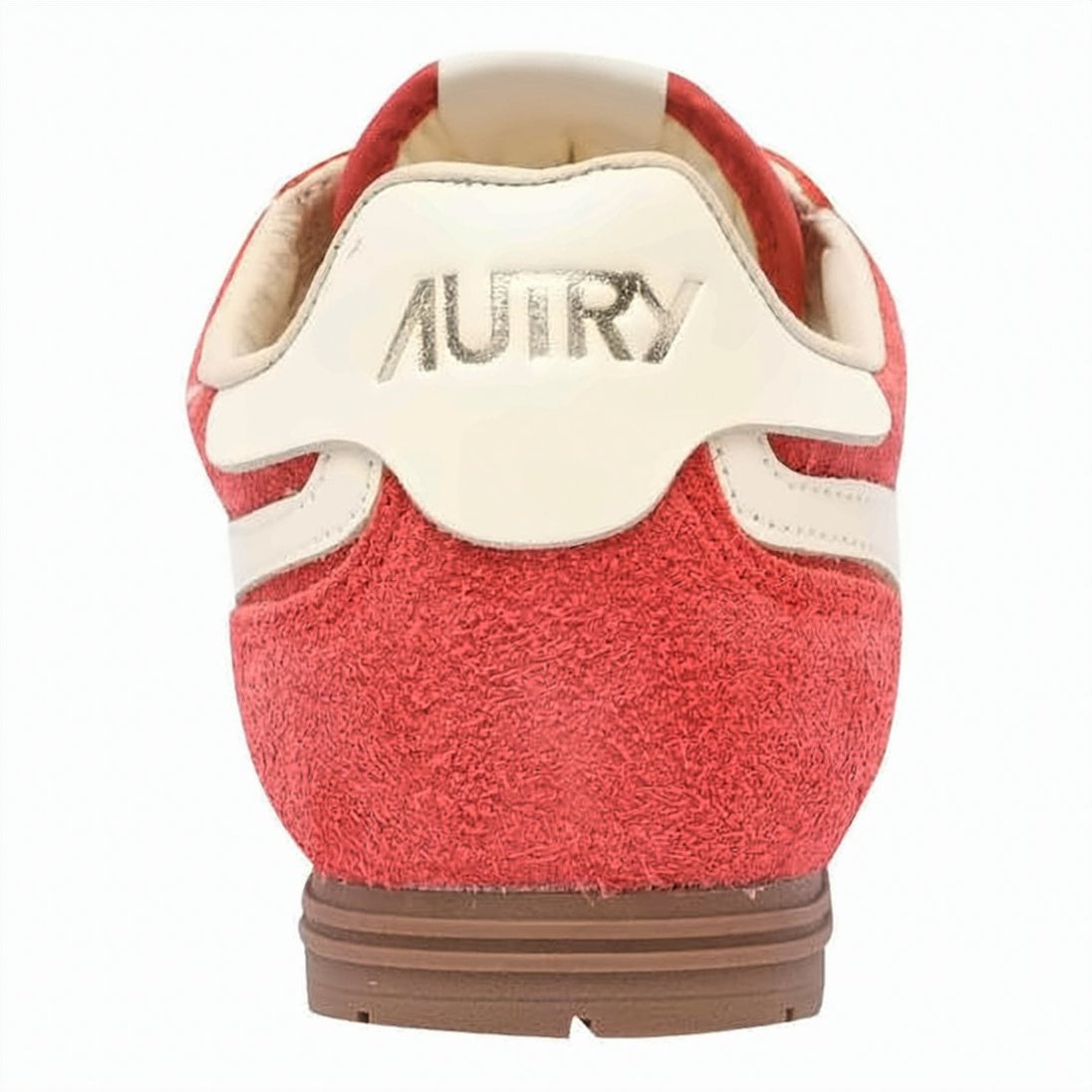 Retro-Inspired Suede Sneakers with Cream Accents