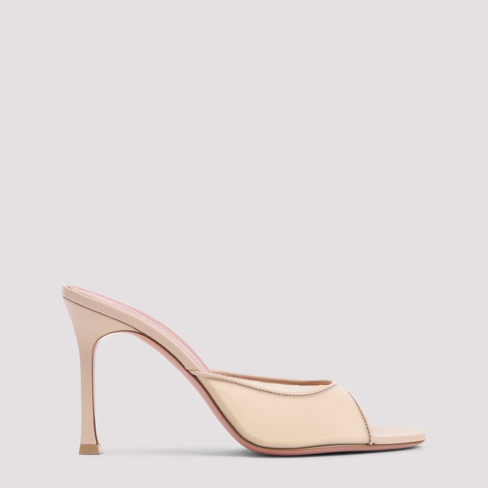 High-Heeled Mules
