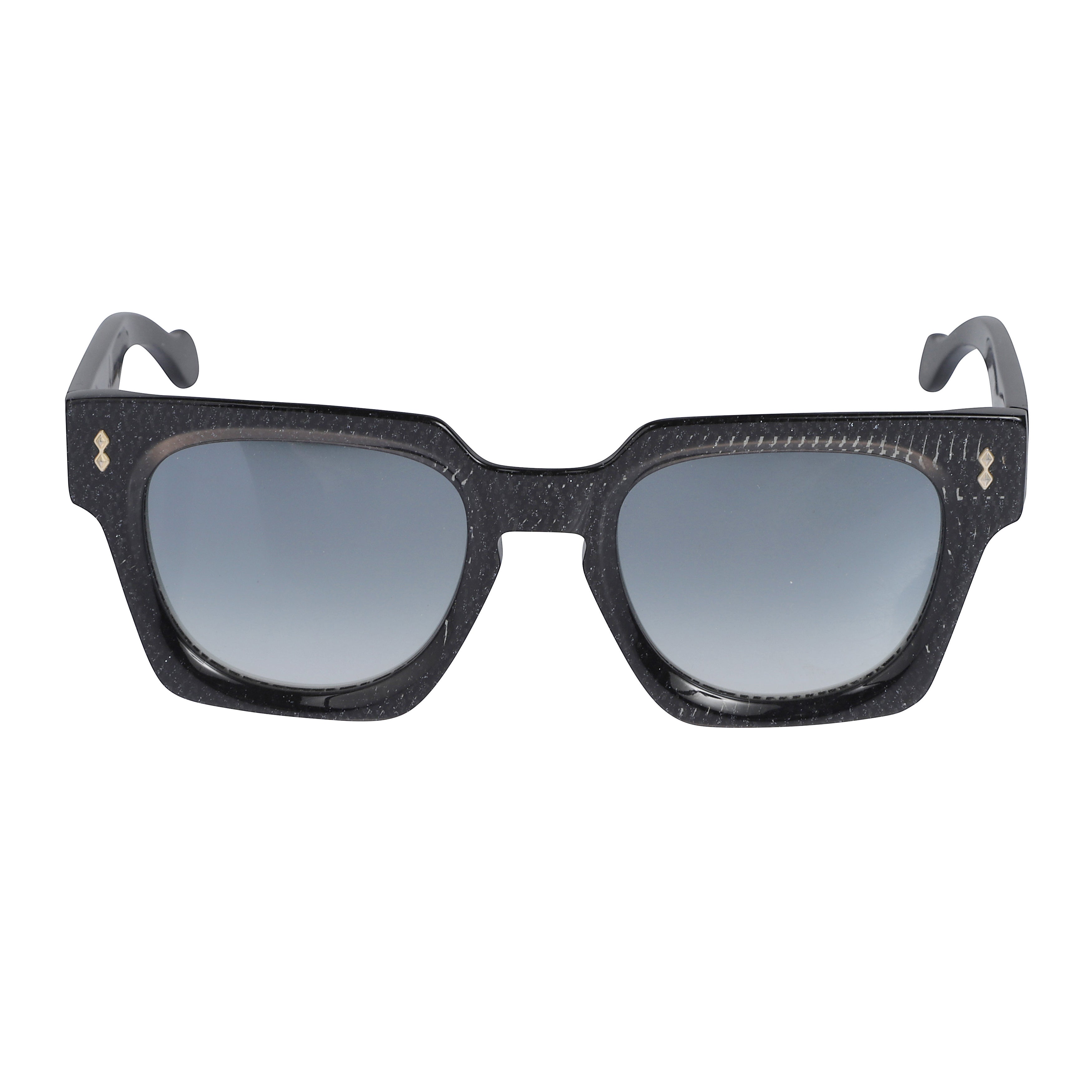 Maya Glamour Bold Square-Frame Sunglasses with Gradient Lenses
