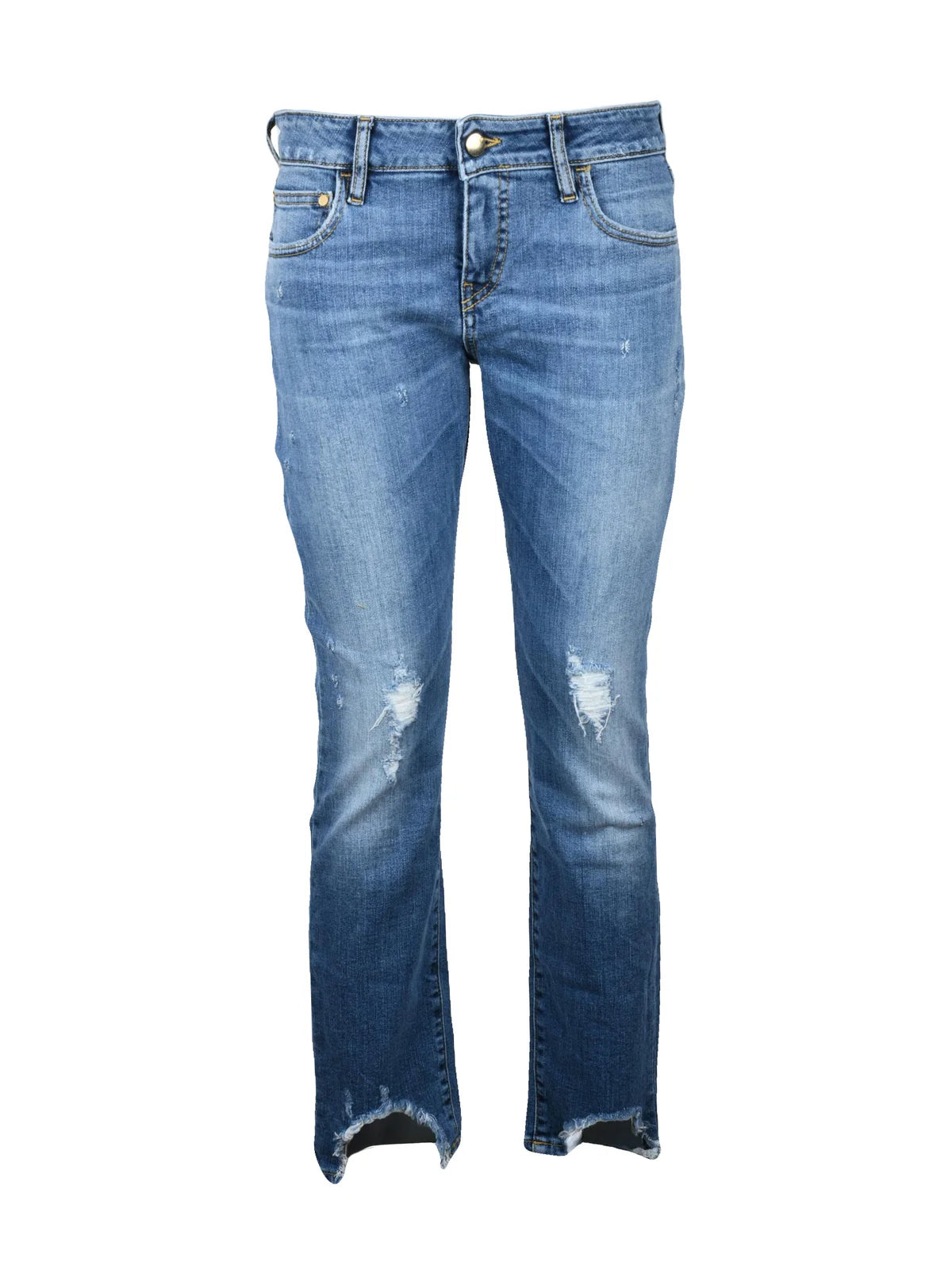 Gilda Bootcut Stretch Jeans - Blue