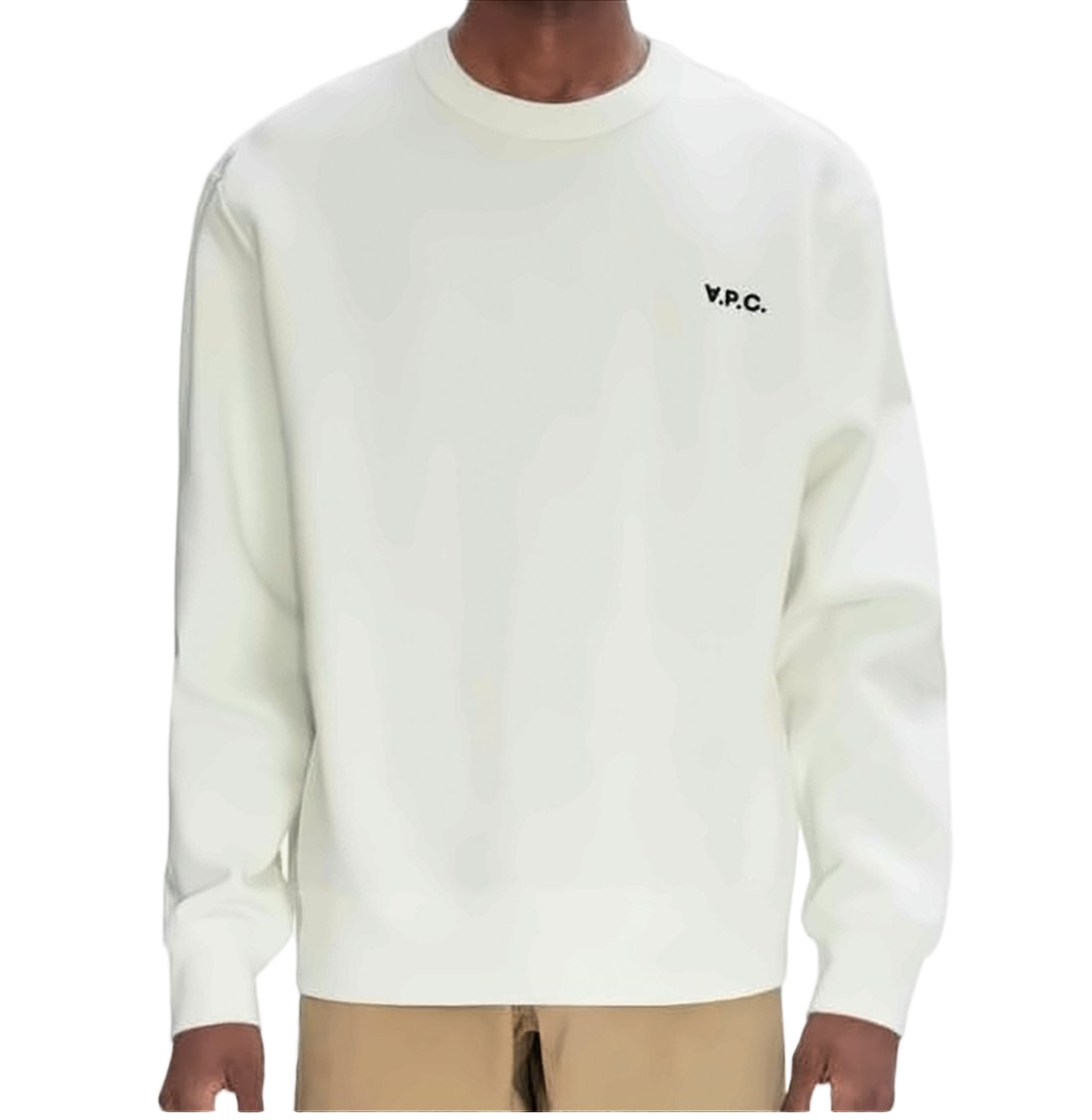 Long-Sleeve Crewneck Sweatshirt with Design