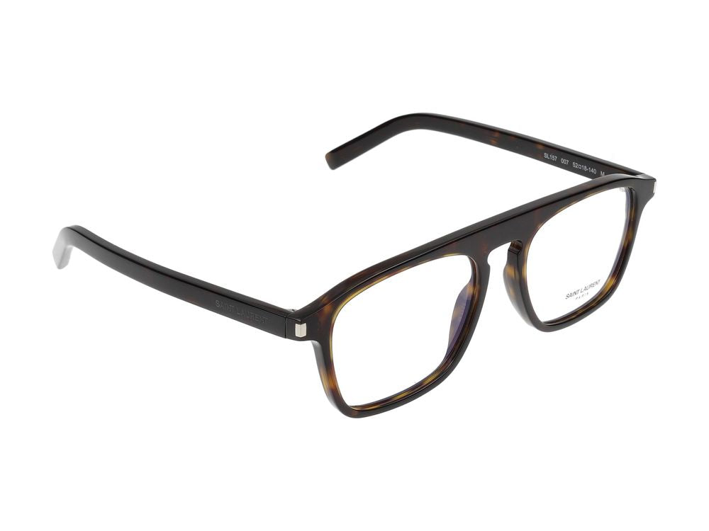 Eyeglasses Saint Laurent SL 157 007 Havana Havana Transpa 52/18/140
