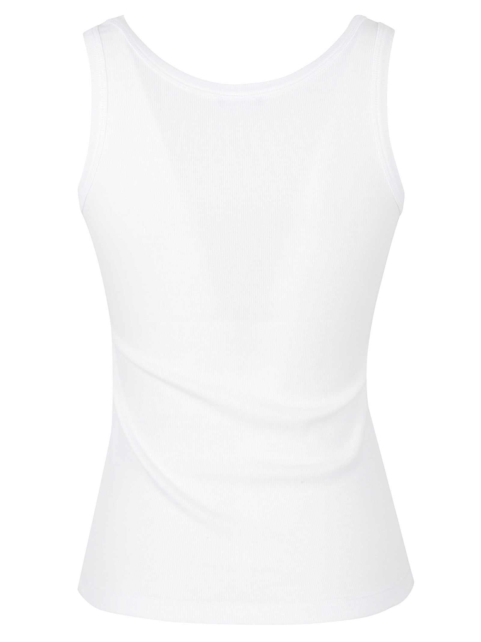 Ribbed Cotton Jersey Top