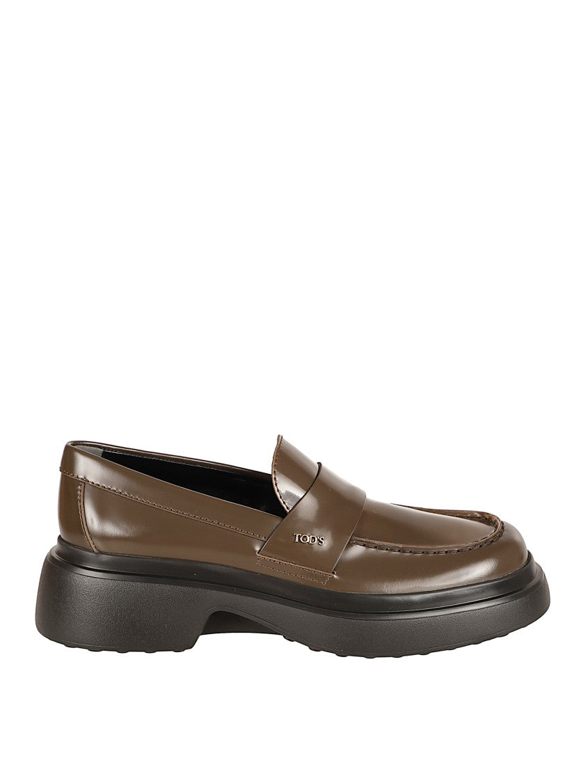 Sole Loafers In Brushed Calfskin