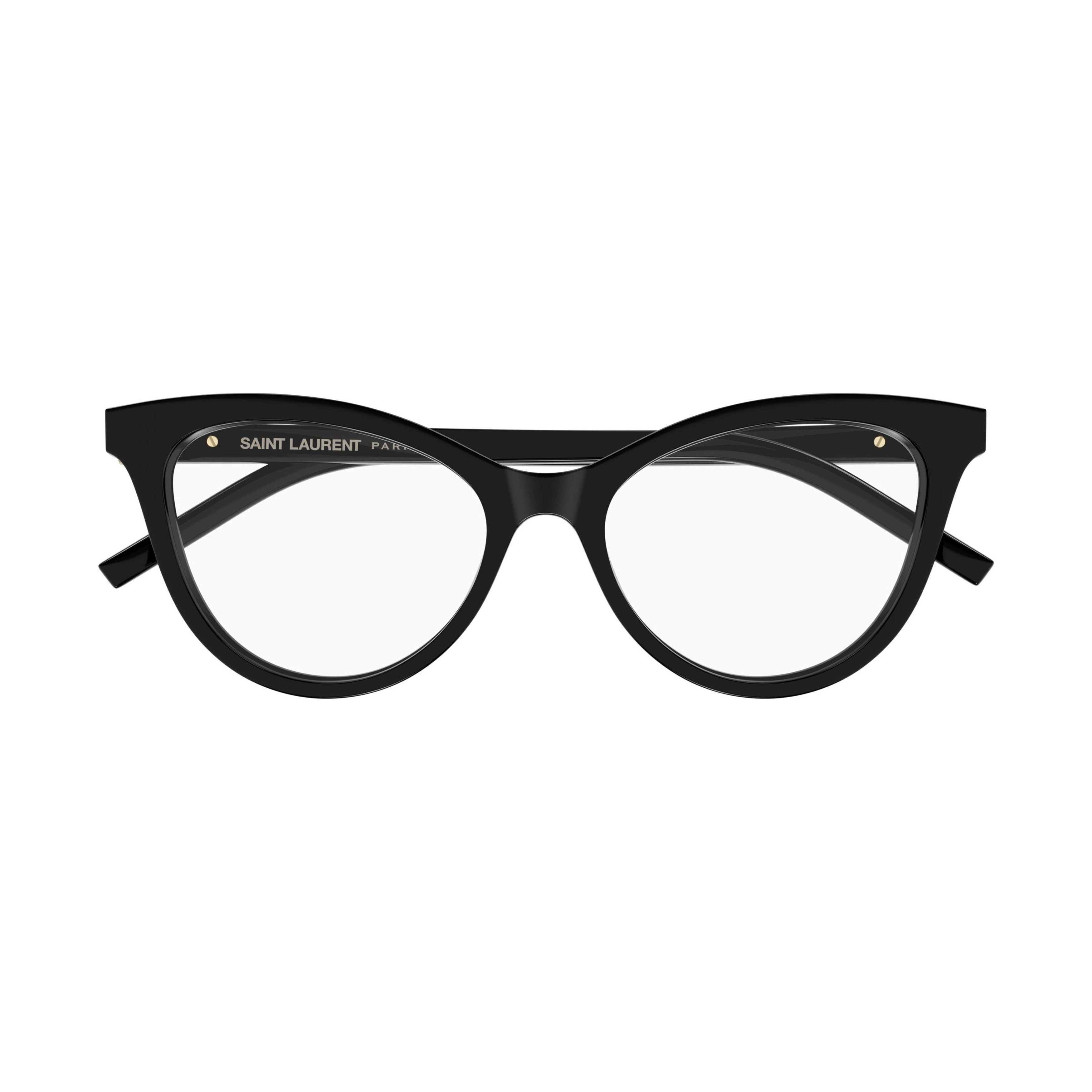Sl M164 Glossy Black Cat-Eye Sunglasses