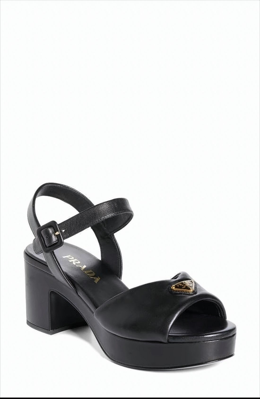 Minimalist Black Leather Sandals