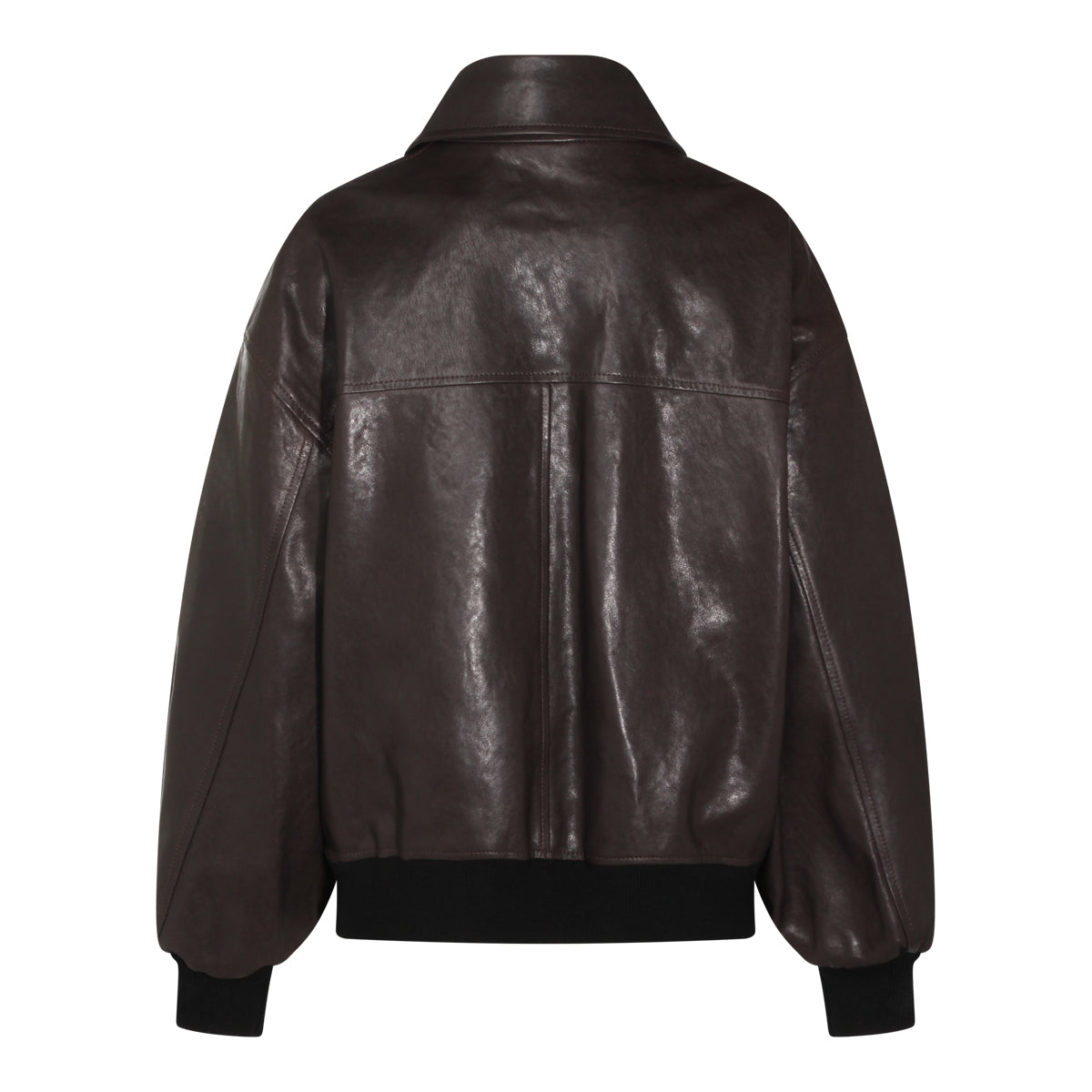 Leather Bomber Jacket