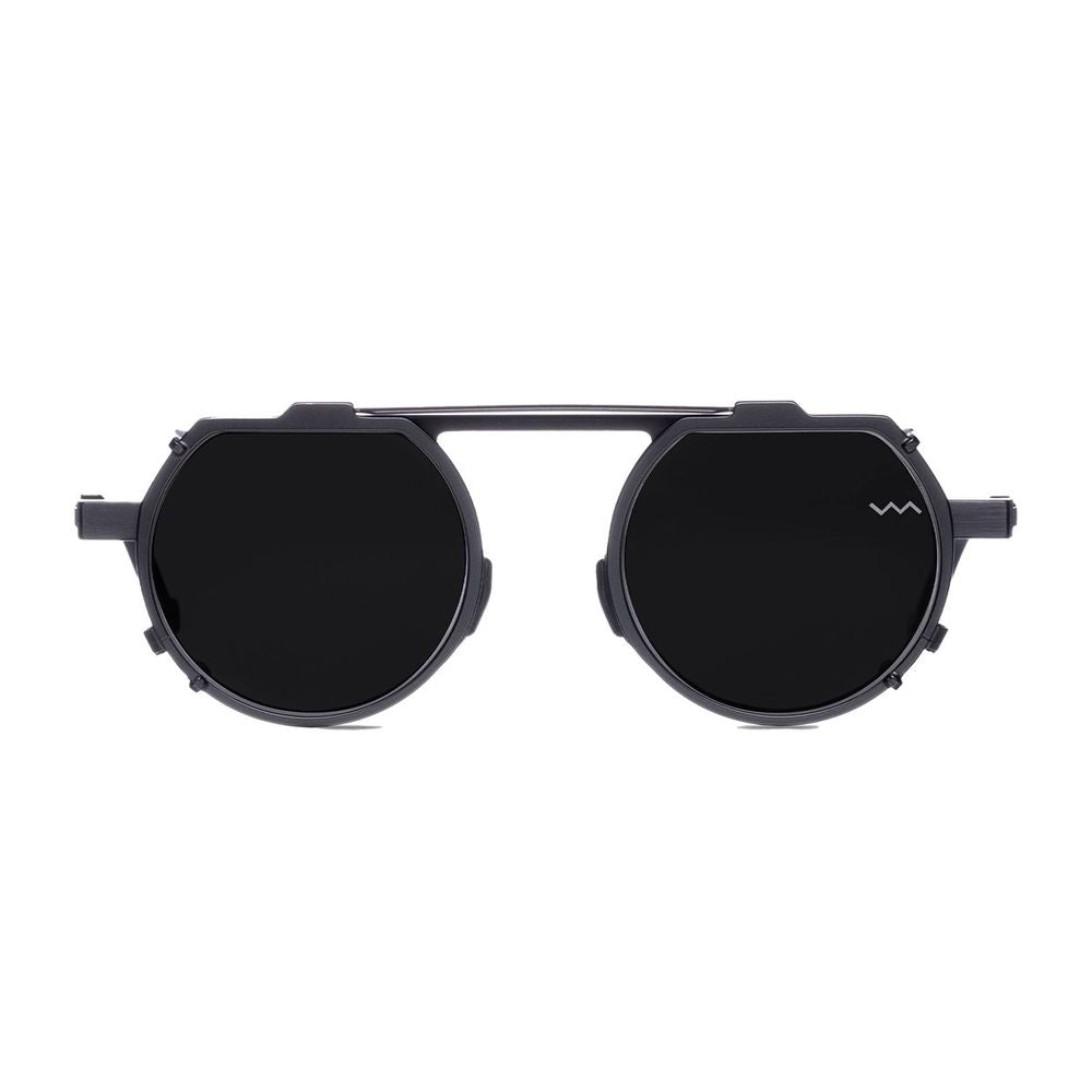 Bl0052 Geometric Clip-On Sunglasses With Magnetic Attachments