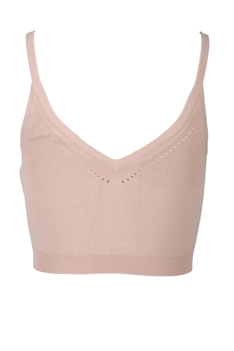 Knit Top - Powder Pink