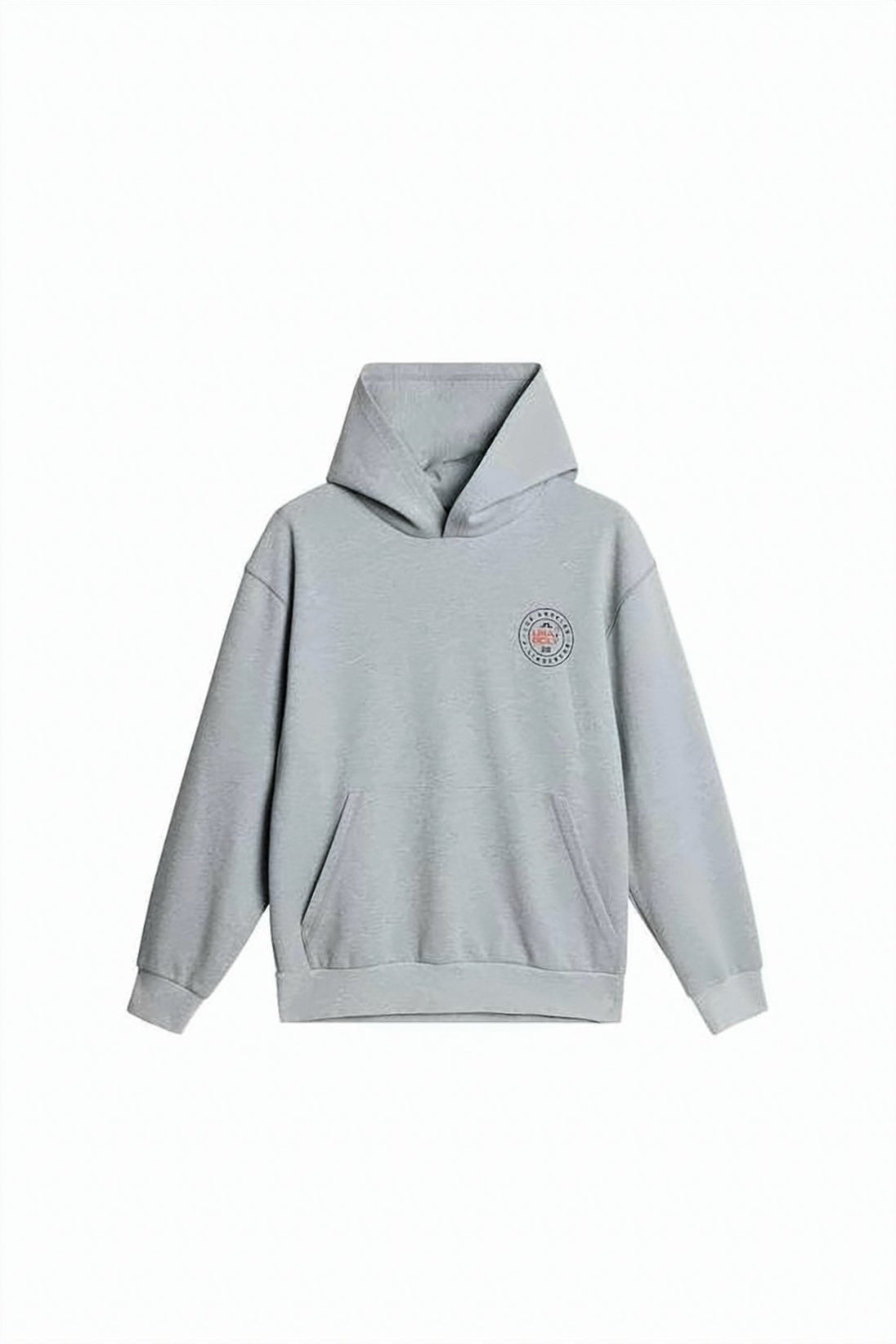 Relaxed Fit Grey Hoodie