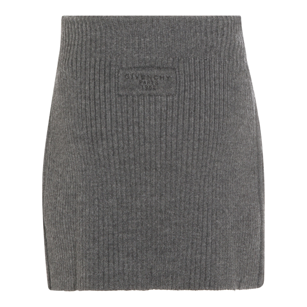 Grey Wool Skirt